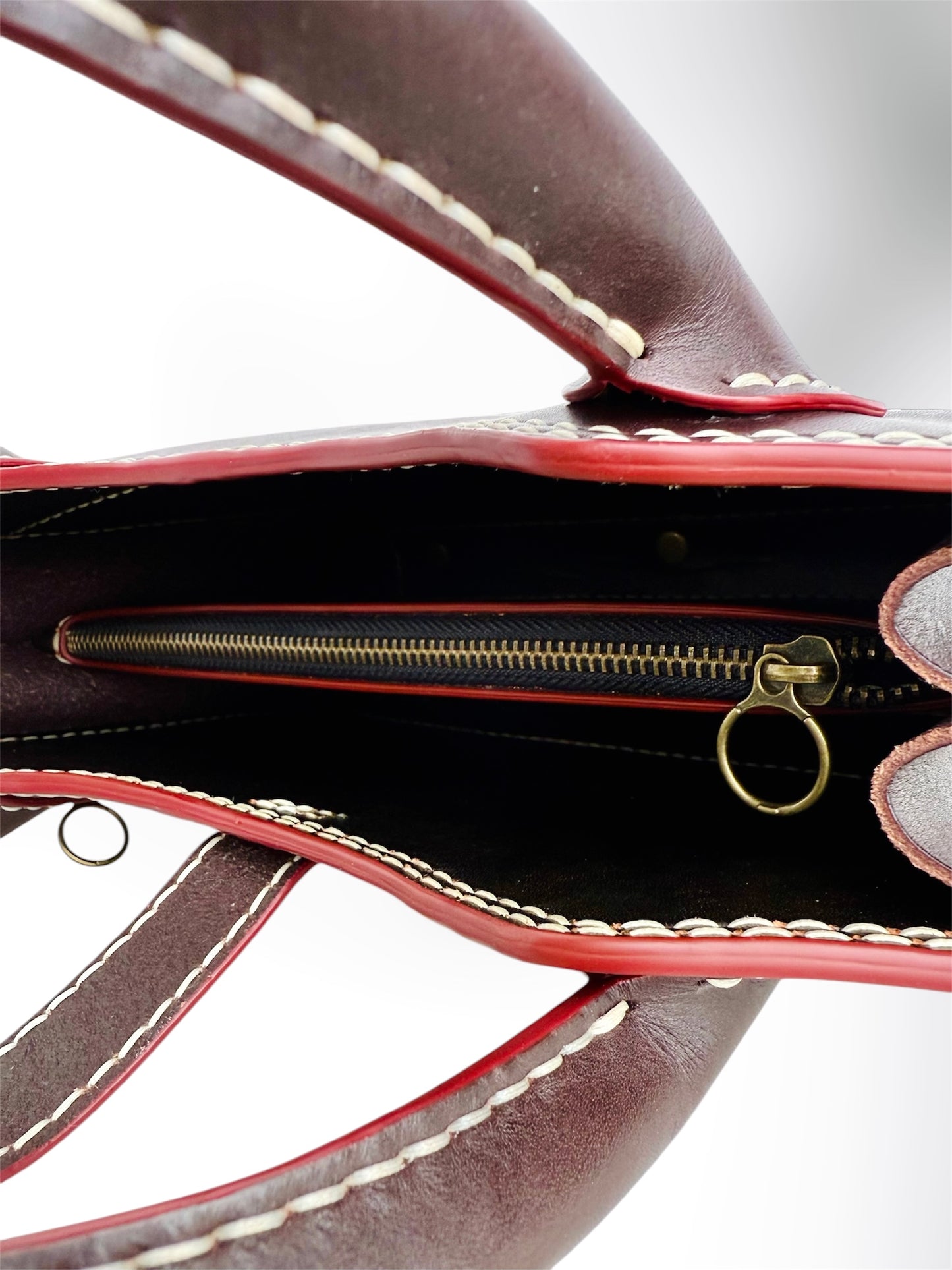 Hair-On-Hide Structure Handbag