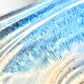 Light Blue & Cream Spiral Bowl