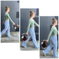 Hair-On-Hide Crossbody Saddle Bag