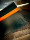 Bifold Wallet - Orange & Black
