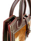 Hair-On-Hide Structure Handbag