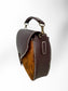 Hair-On-Hide Crossbody Saddle Bag