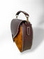 Hair-On-Hide Crossbody Saddle Bag