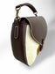 Hair-On-Hide Crossbody Saddle Bag