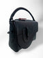 Black Moto Handbag