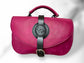 Saddle Bag Crossbody Purse - Magenta