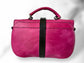 Saddle Bag Crossbody Purse - Magenta