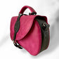 Saddle Bag Crossbody Purse - Magenta